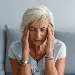 Riduzione della sensazione di mal di testa e pesantezza